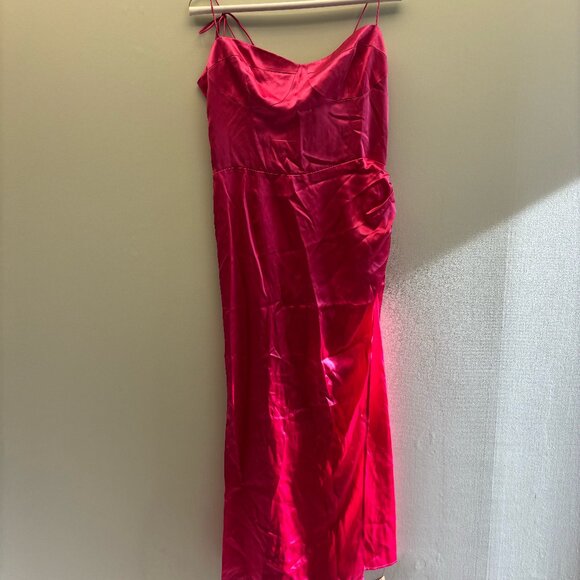 REFORMATION PINK MAXI DRESS- NEW WITH TAGS - Picture 2 of 3